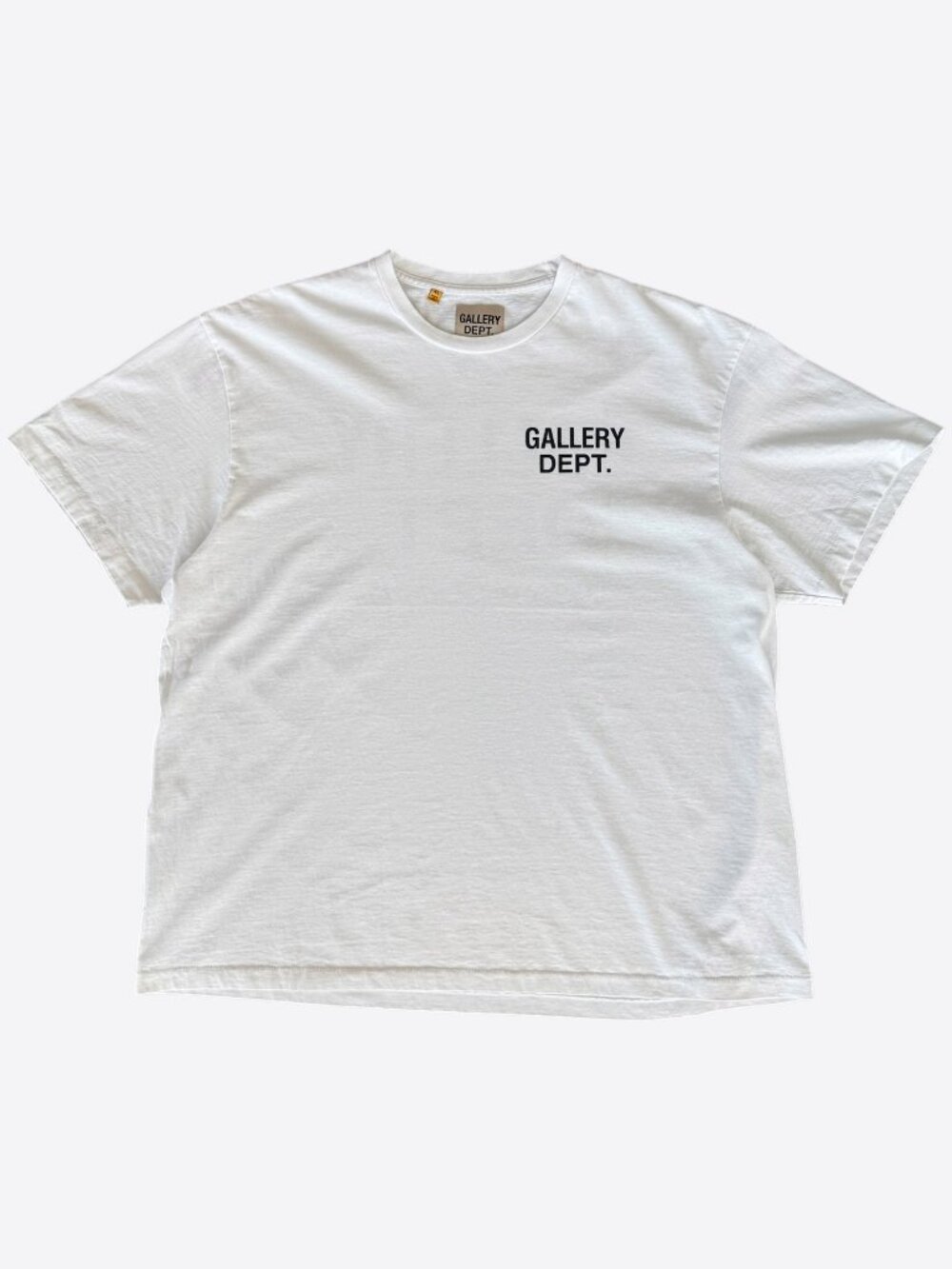 Gallery Dept White & Black Souvenir Logo T-Shirt